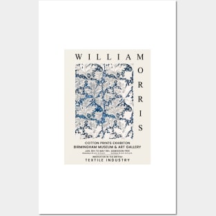 William Morris Wallflower Pattern 1890, William Morris Floral Exhibition Wall Art Design Posters and Art